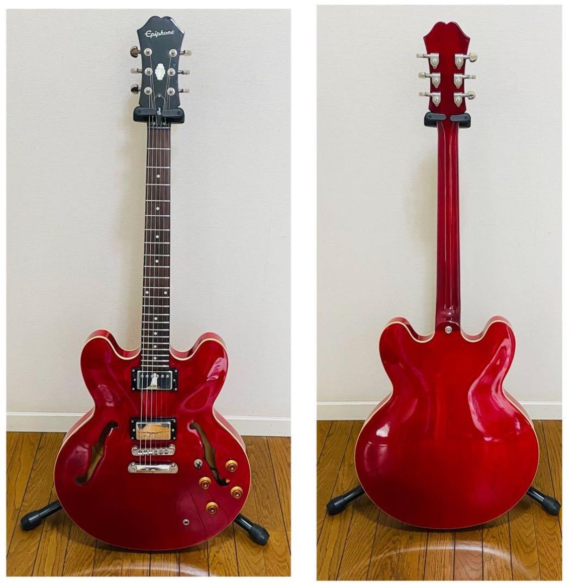 8443 エピフォンEpiphone DOT CH エレキギター 送料無料