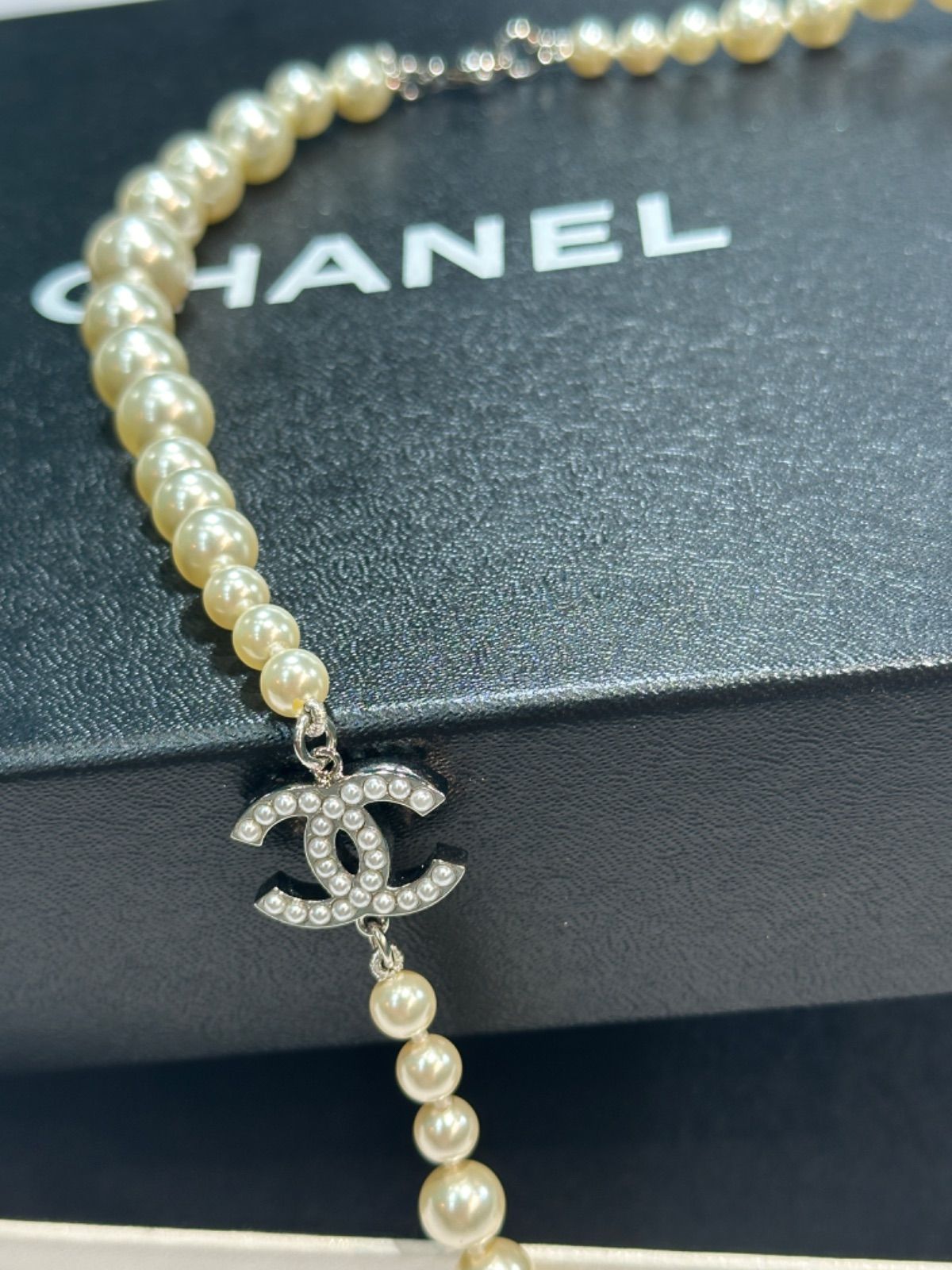 ❤️CHANEL美品ロングパールネックレス❤️ 美品CHANELシャネル パール ロングネックレス - メルカリ