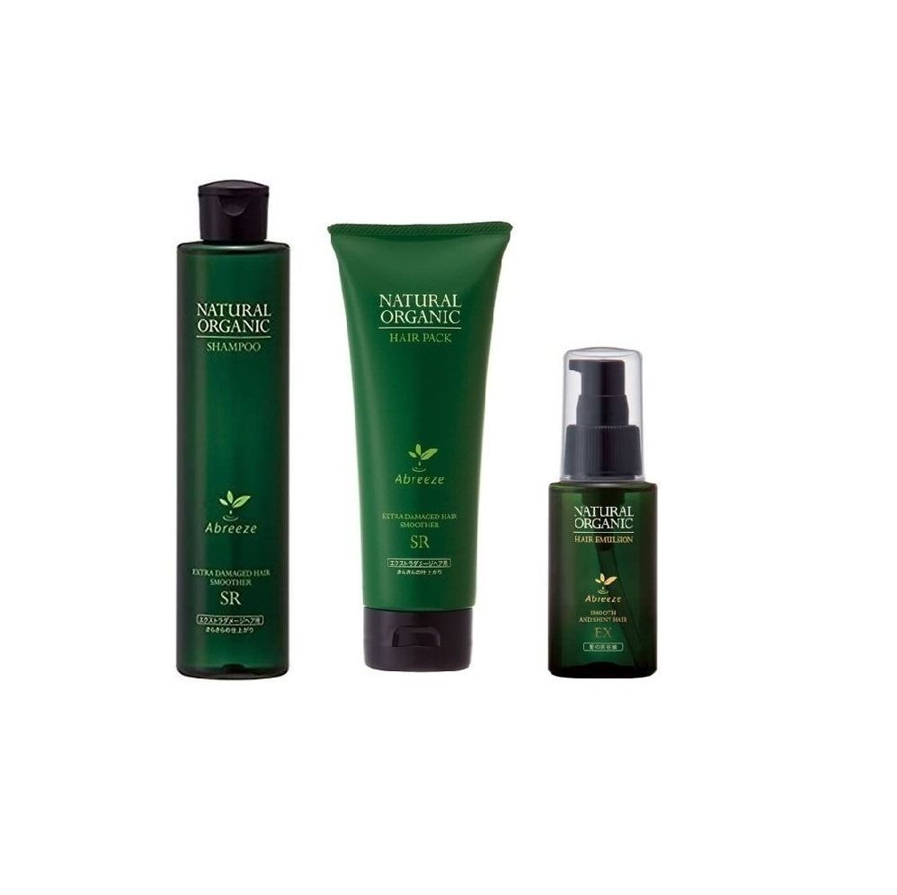 アブリーゼ ナチュラルオーガニックシャンプー＆ヘアパックリフィル CR