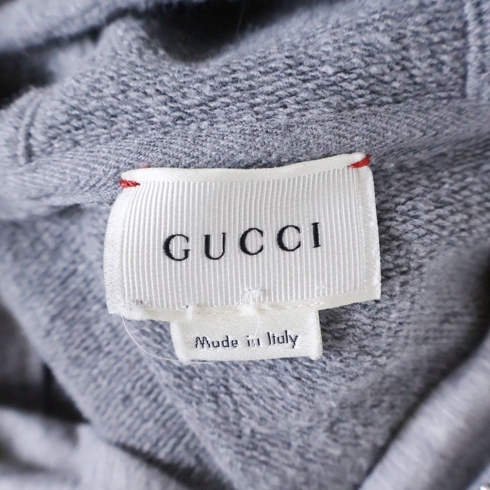 極美品✨GUCCI シェリーライン　ジップ　グレー　トレーナー　ジップ　キッズ5 GUCCI (グッチ) シェリーライン スター刺繍 サイドライン ジップ