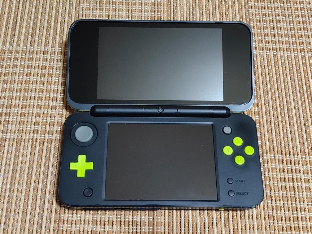 本体のみ New2DSLL ブラック×ライム D UP786_INFO