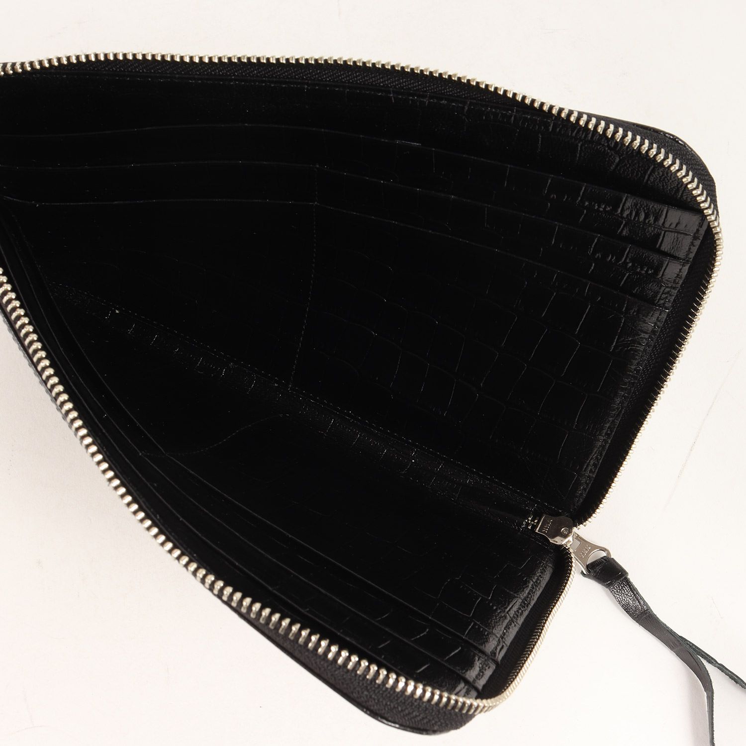 新品 NEIGHBORHOOD ネイバーフッド PORTER ポーター クロコダイル型押し ゴートレザー クラッチバッグ ポーチ PURSE /  GL-POUCH 19SS ブラック 黒 コラボシリーズ - メルカリ