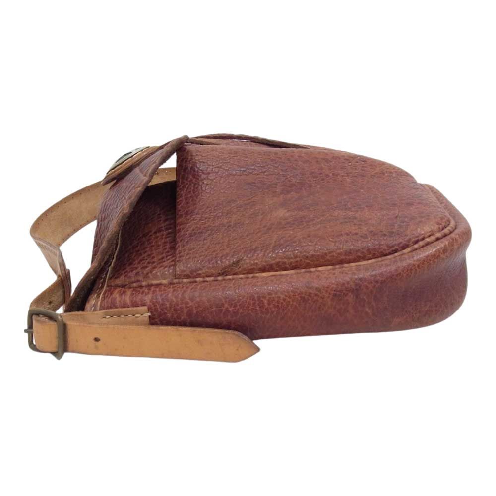 ラッキージョン LUCKY JOHN レザー スターコンチョ ショルダ