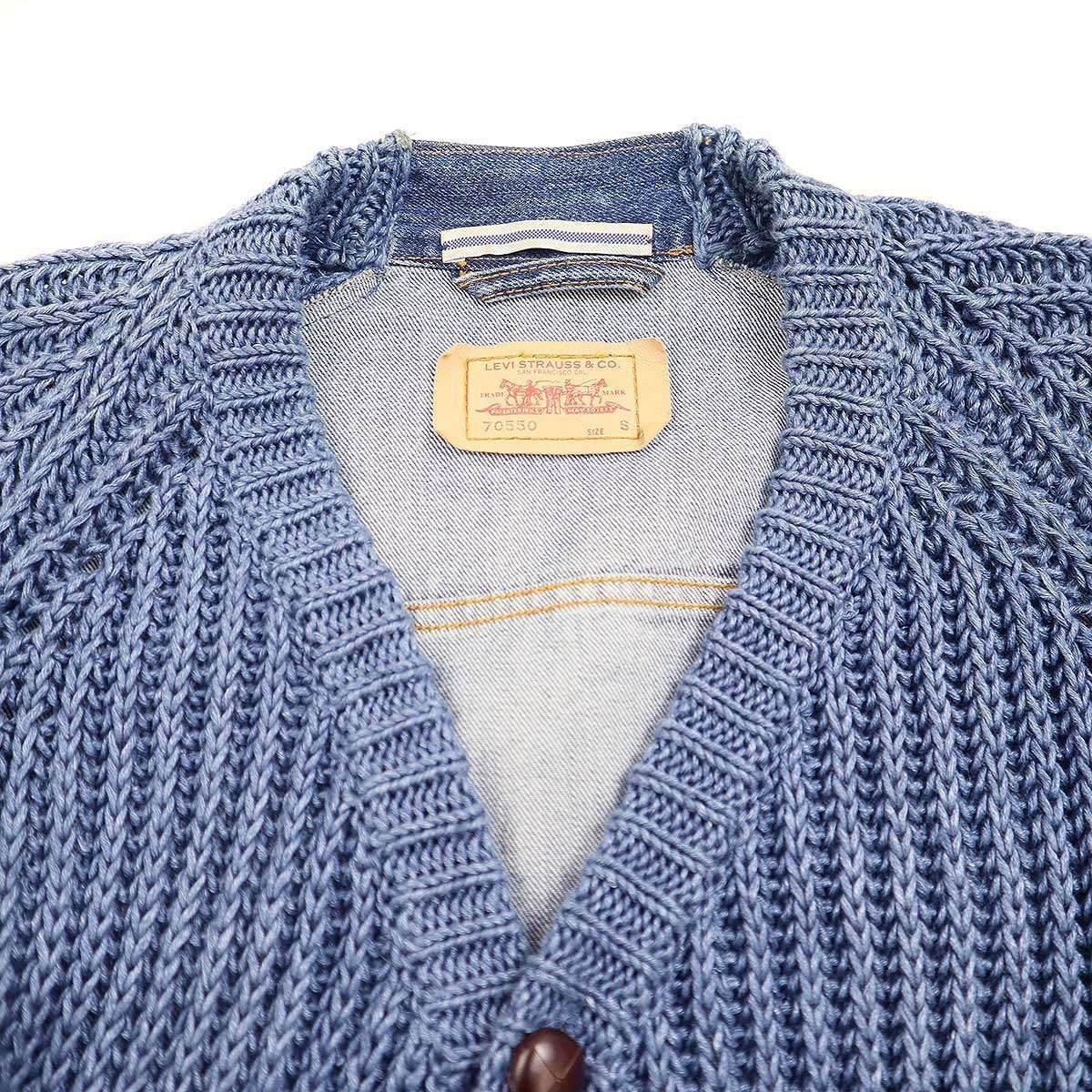 CristaSeya × BLESS クリスタセヤ × ブレス 19AW PATCHED DENIM KNIT 