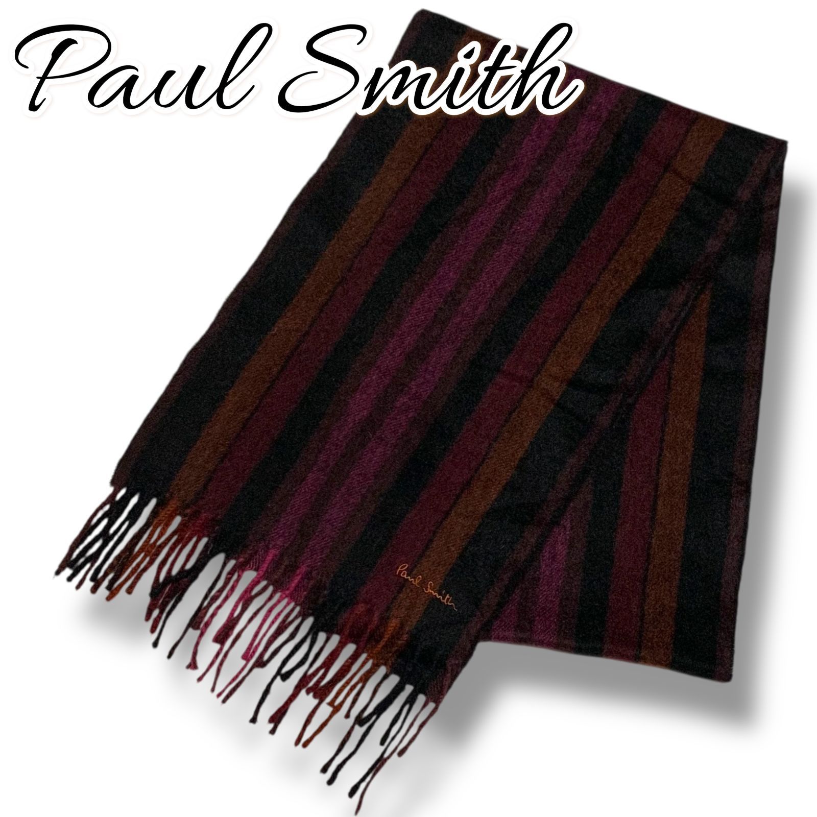 チー坊様専用ベルルッティ マフラー ウール100 ストール