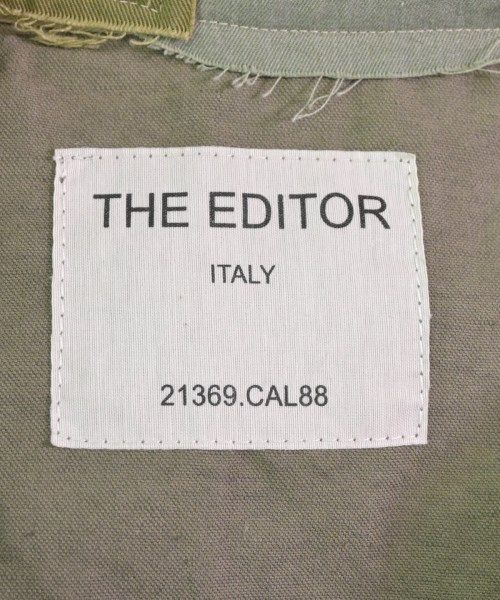 THE EDITOR ミリタリーブルゾン メンズ 【古着】【中古】【送料無料