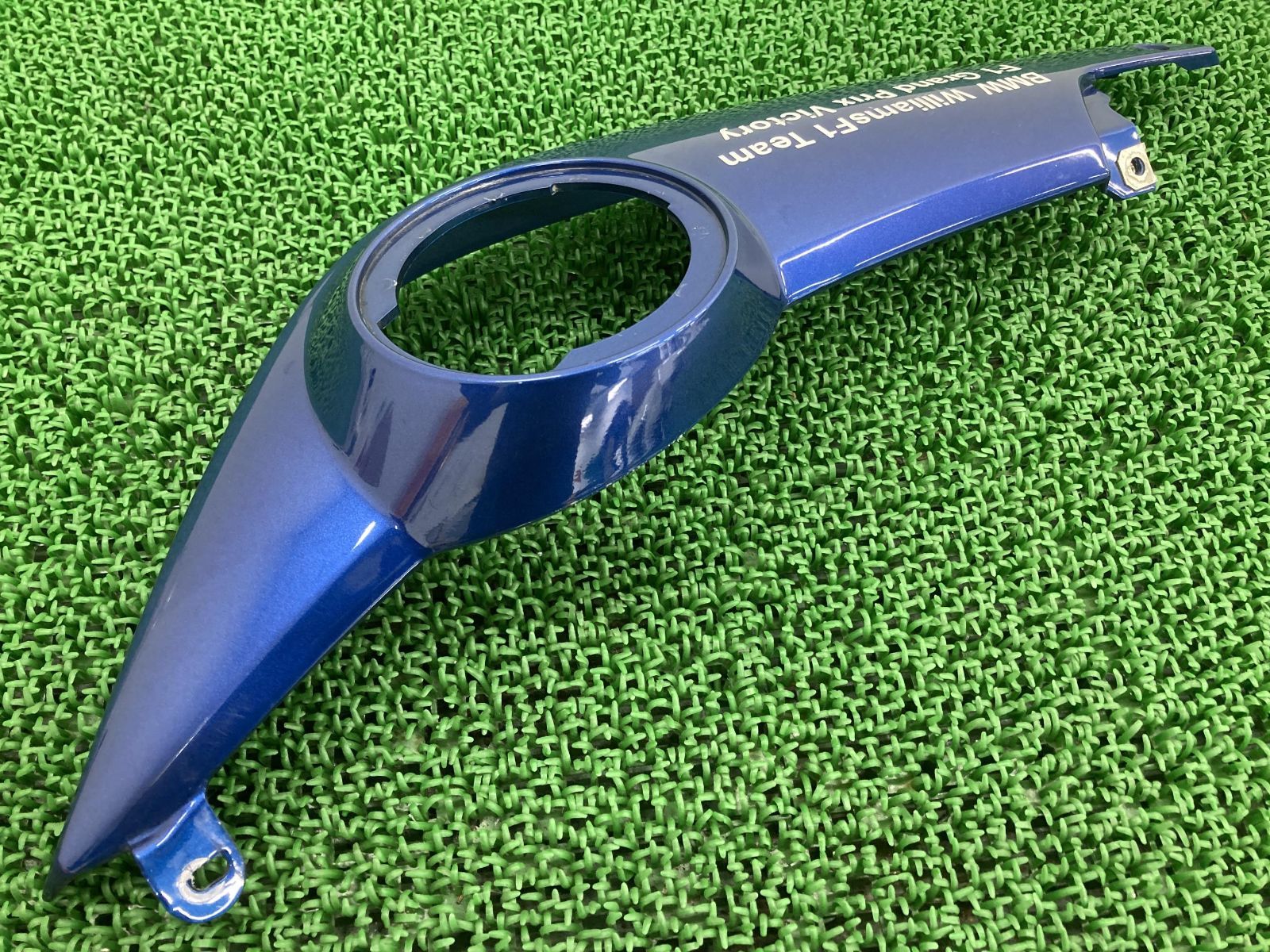 F800ST シートカウル 右 青M 4663 7695329 BMW 純正 中古 バイク 部品 テールカウル コンディション