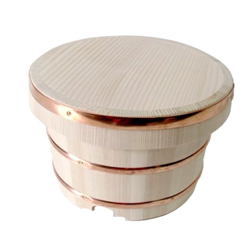 池川木材 おひつ 江戸びつ 白杉 モミ 3.5合