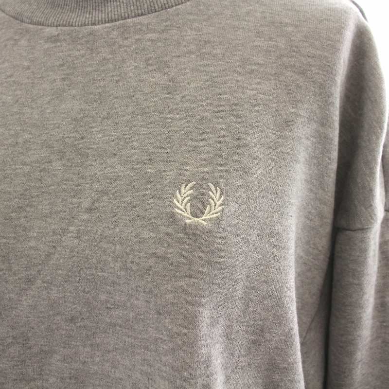 フレッドペリー FRED PERRY スウェット トレーナー ハイネック 長袖 