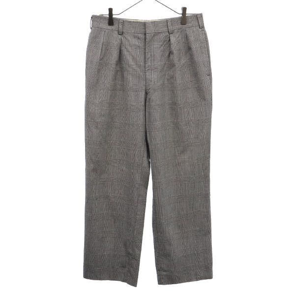 J.PRESS NEW ENGLAND チェックウール スラックスパンツ W76 J.PRESS - J.PRESS NEW ENGLAND チェックウール スラックス