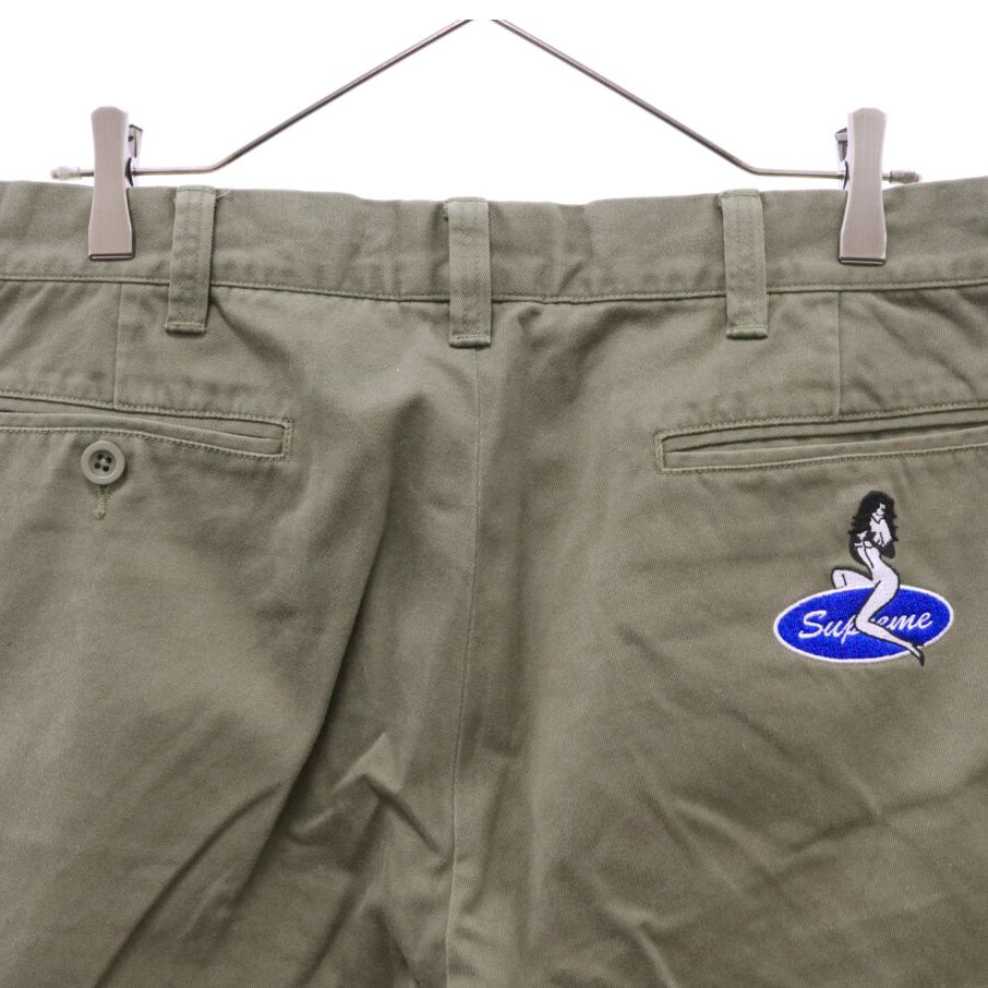 SUPREME (シュプリーム) 23AW Chino Pant ピンナップ ガール