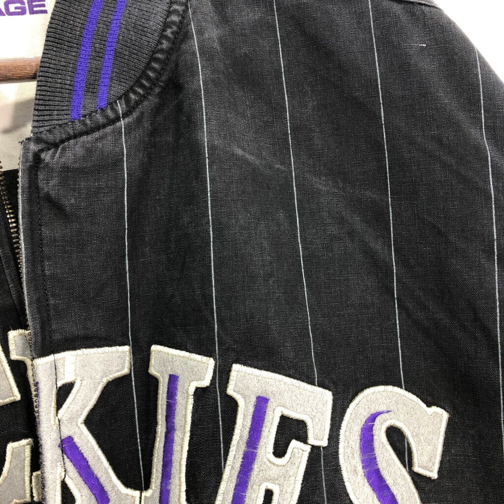 MIRAGE リバーシブル スタジャン チームジャケット ROCKIES 古着 