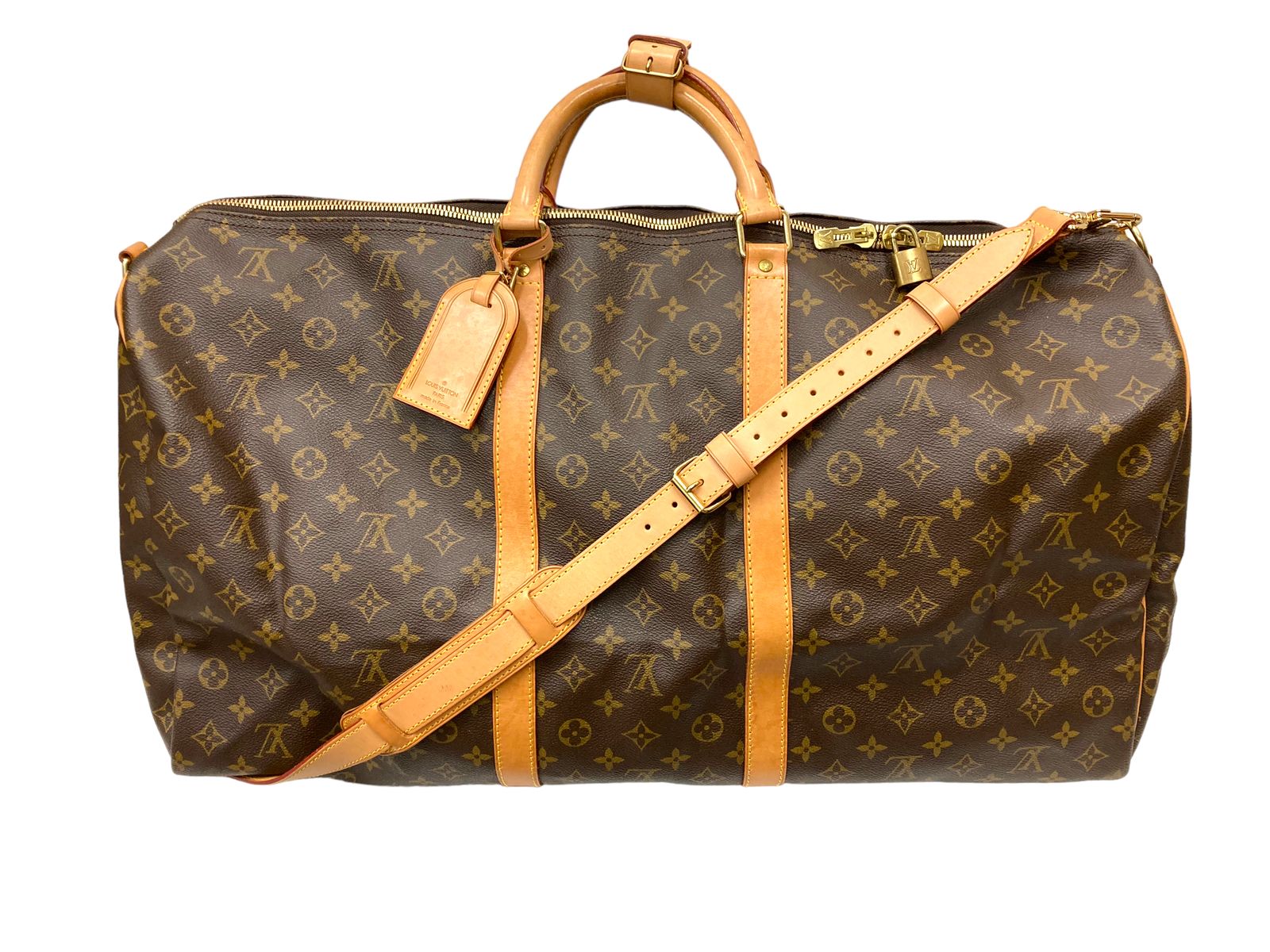 LOUIS VUITTON (ルイヴィトン) ボストンバッグ 旅行鞄 キーポル60