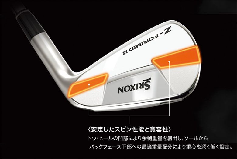 カスタムスペック ダンロップ スリクソン Z-FORGED II アイアンセット 6本組(5-P) NSプロ MODUS3 TOUR115  スチールシャフト DUNLOP SRIXON Zフォージド2 モーダス ツアー115 - メルカリ