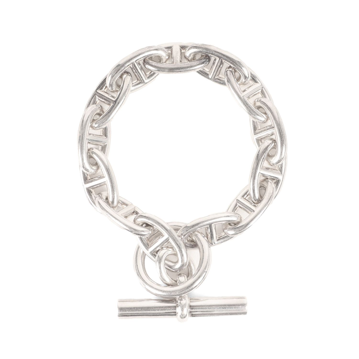 HERMES エルメス シェーヌダンクル ブレスレット GM (Chaine dancre 