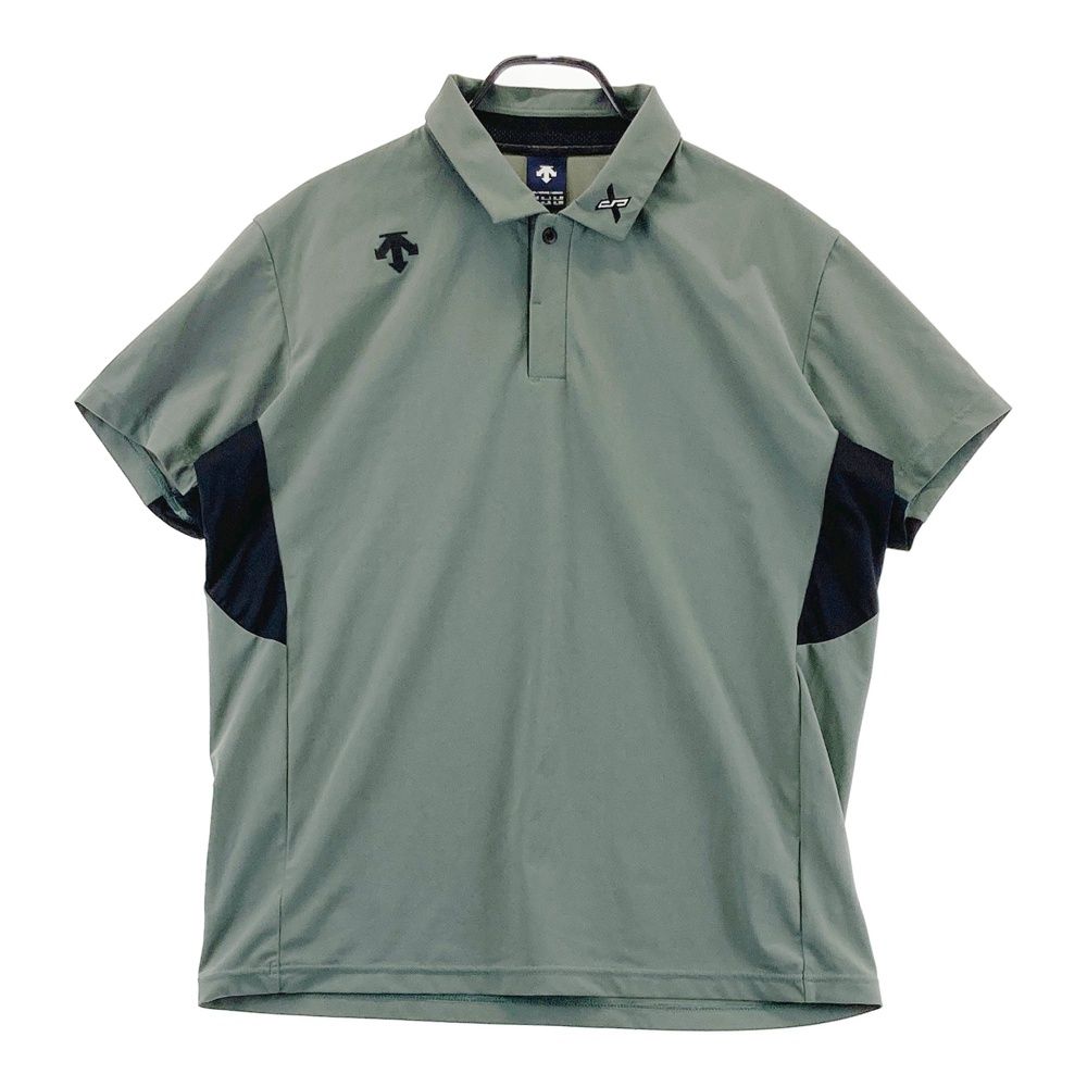サイズ O DESCENTE GOLF デサントゴルフ ザンダー シャウフェレ 2025 バイ 半袖ポロシャツ グリーン系 240101534287 ゴルフウェア メンズ ストスト