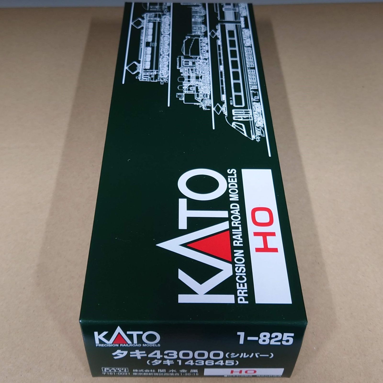 KATO HOゲージ タキ43000 シルバー(タキ143645) 鉄道模型 1-825