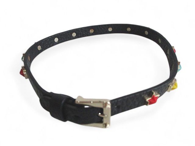 レッドヴァレンティノ　ブレスレット　レザー　星　スター　バレンティノ レッドヴァレンティノ ブレスレット レザー 星 スター バレンティノ