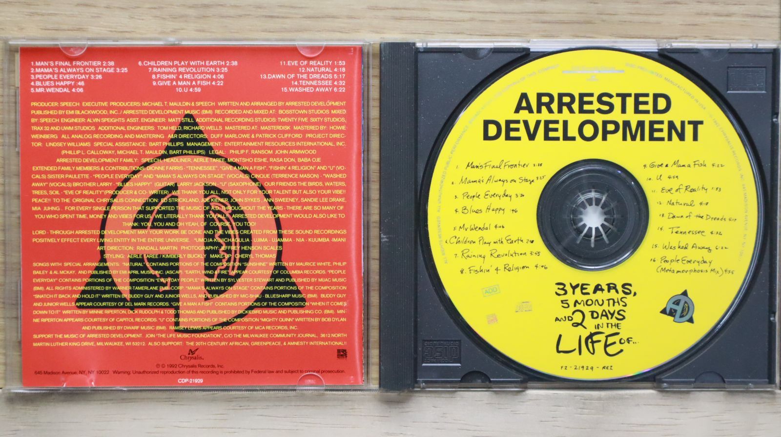 売り切れ　確認用　アレステッドデベロップメント　アルバムレコード 中古CD☆アレステッド・ディベロップメント/Arrested