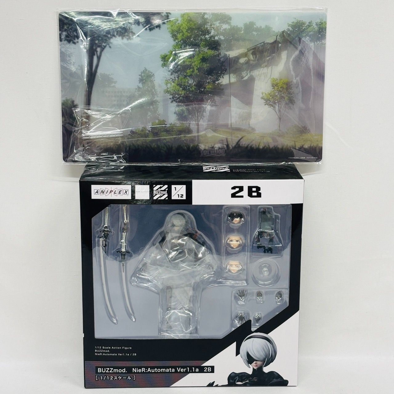 BUZZmod. ニーアオートマタ ver1.1a 2B 特典付き 1/12 スケール