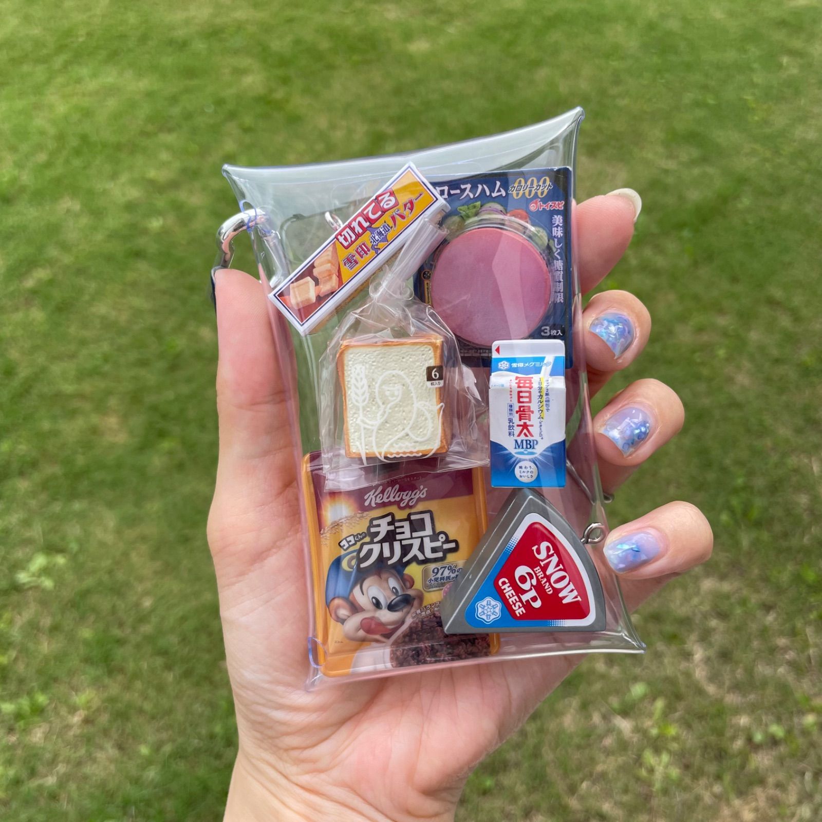 ガチャ詰めポーチ 朝ごはん - メルカリ