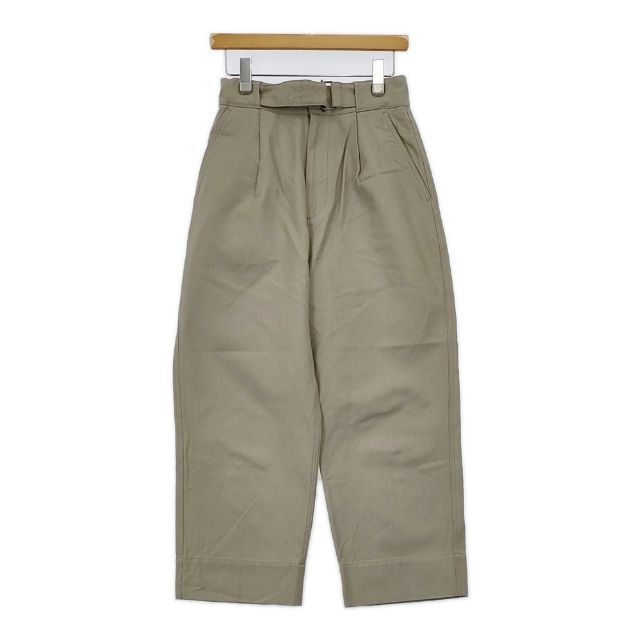 MHL. 595-3240504 COTTON WOOL DRILL トラウザーズ パンツ 23AW