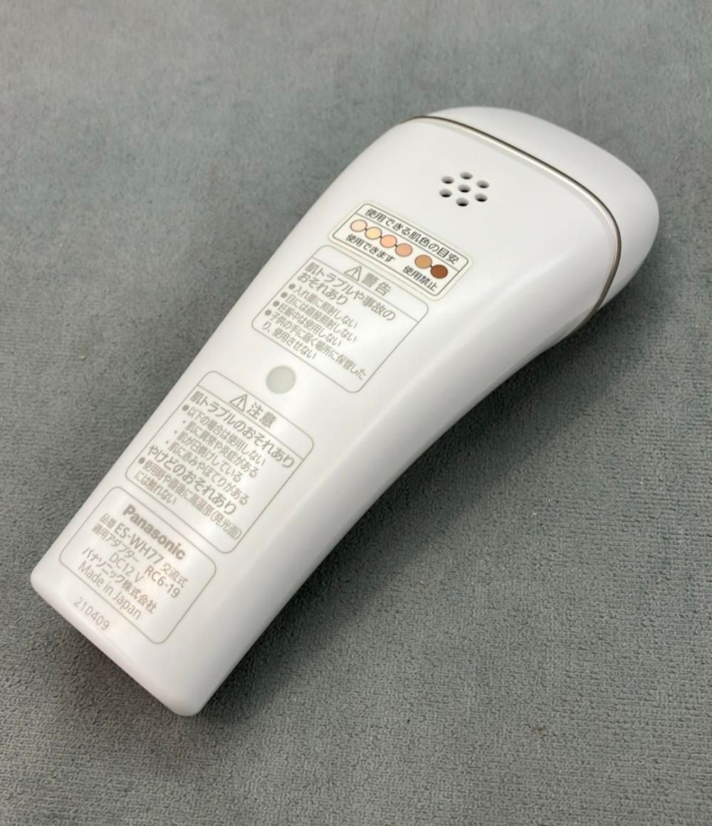 Panasonic ES-WH77 光エステ機器 概要 光エステ ES-WH77 | ボディケア（光エステ・脱毛器
