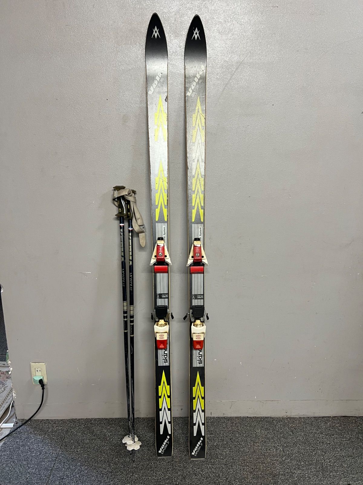 volkl スキー板 +ストック Volkl フォルクル スキー板 PEREGRINE X + vMotion 10 GW