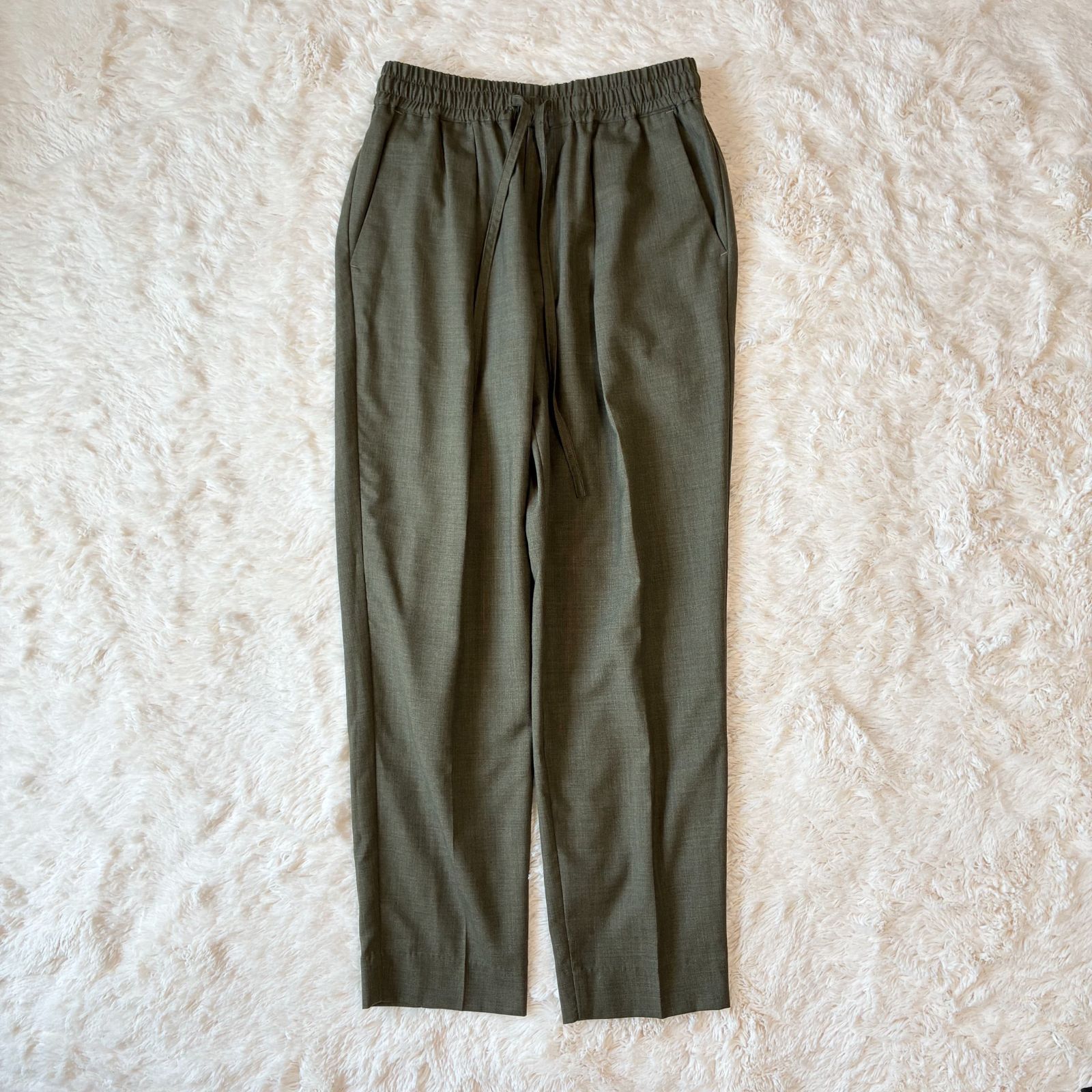 パンツ MARKAWARE PEGTOP EASY TROUSERS SUPER120s PEGTOP EASY TROUSERS SUPER120s WOOL TROPICAL - MARKAWARE
