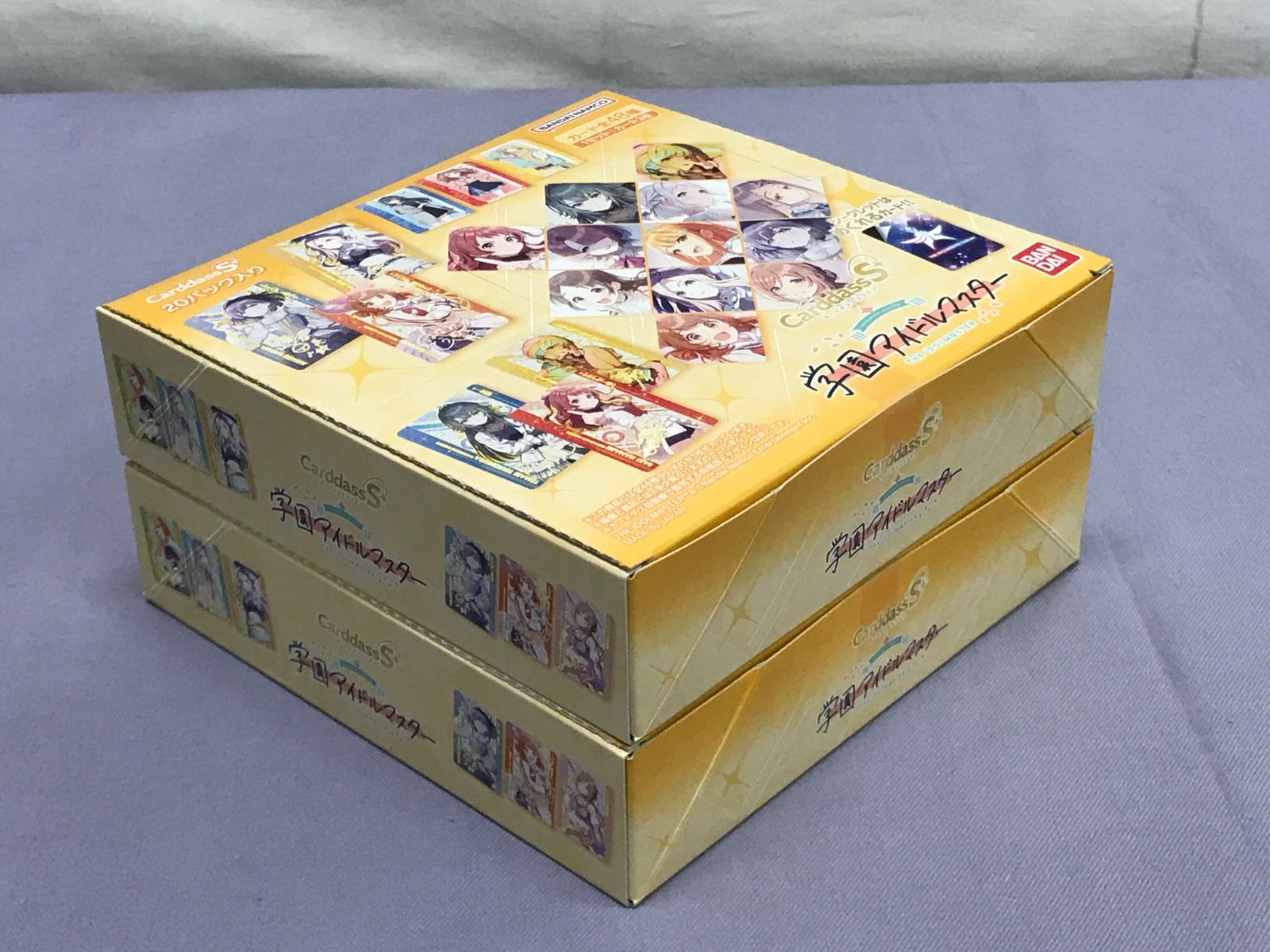 CarddassS＋ 学園アイドルマスター　5 box CarddassS＋ 学園アイドルマスター（パック） | BANDAI TOYS