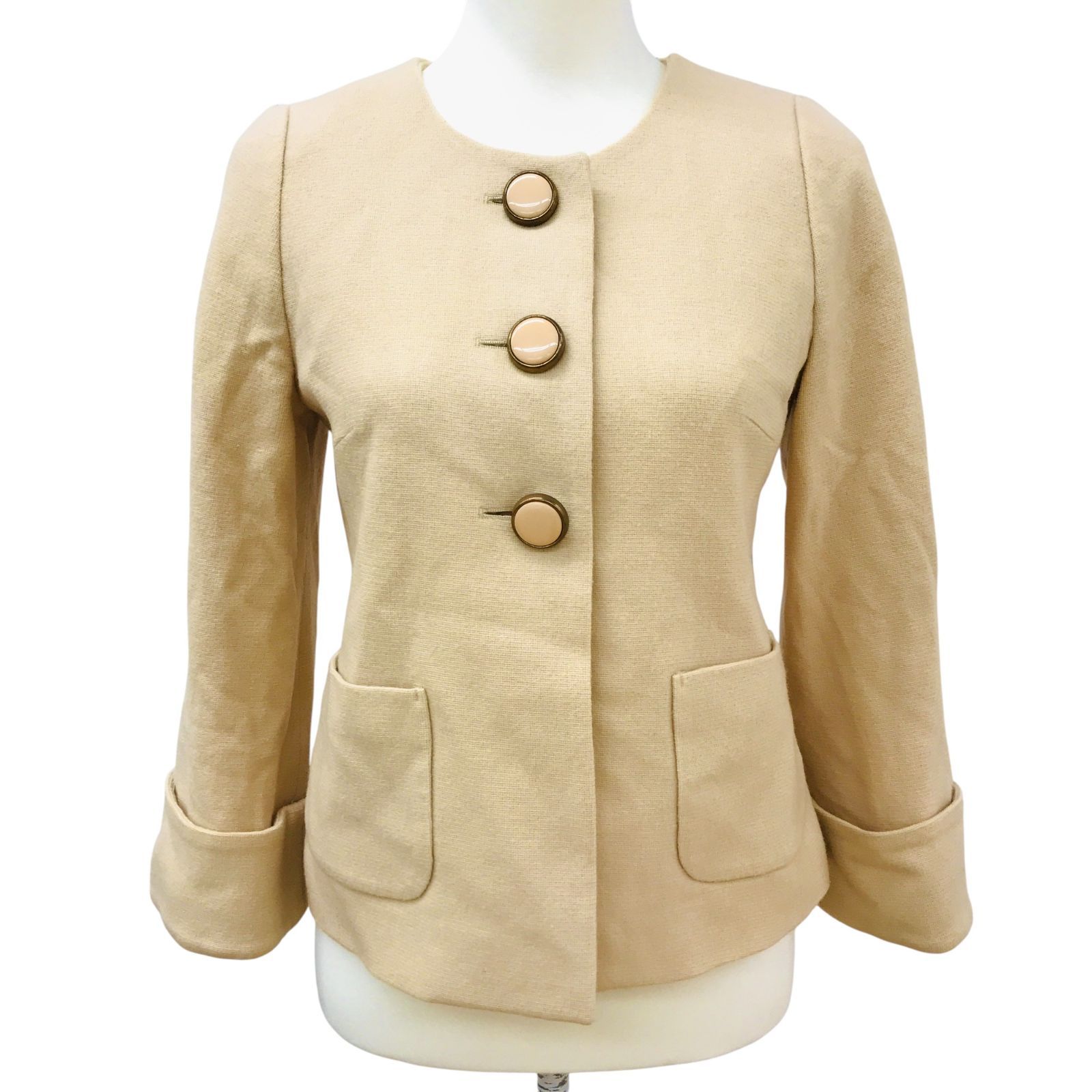 Z1462 JUSGLITTY ジャスグリッッティー ジャケット ノーカラー