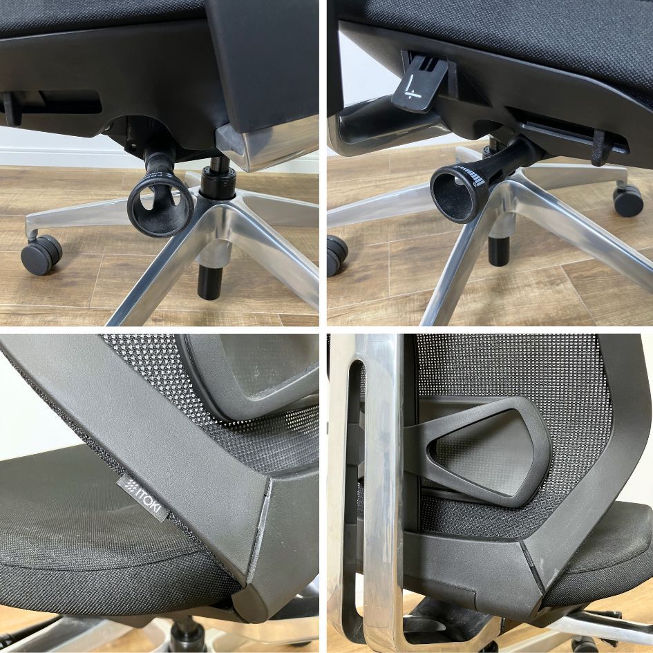 東谷 デスクチェア ブルー kgI-109CBL 東谷 デスクチェア ブルー kgI