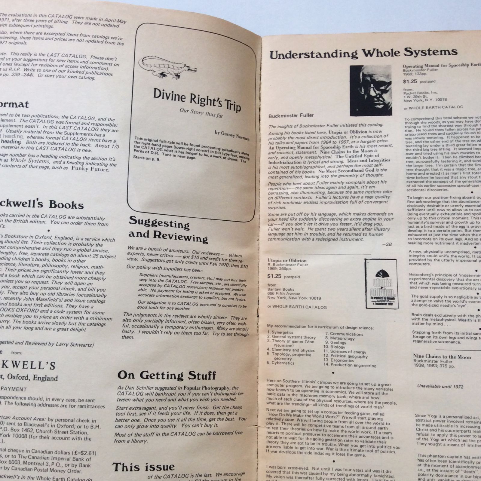 初版】 The Last Whole Earth Catalog（ラストホールアース