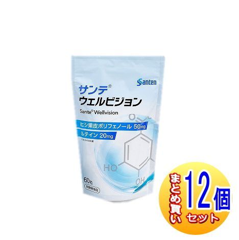 【12個セット】サンテ ウェルビジョン 60粒×12個 参天製薬【小型宅配便】