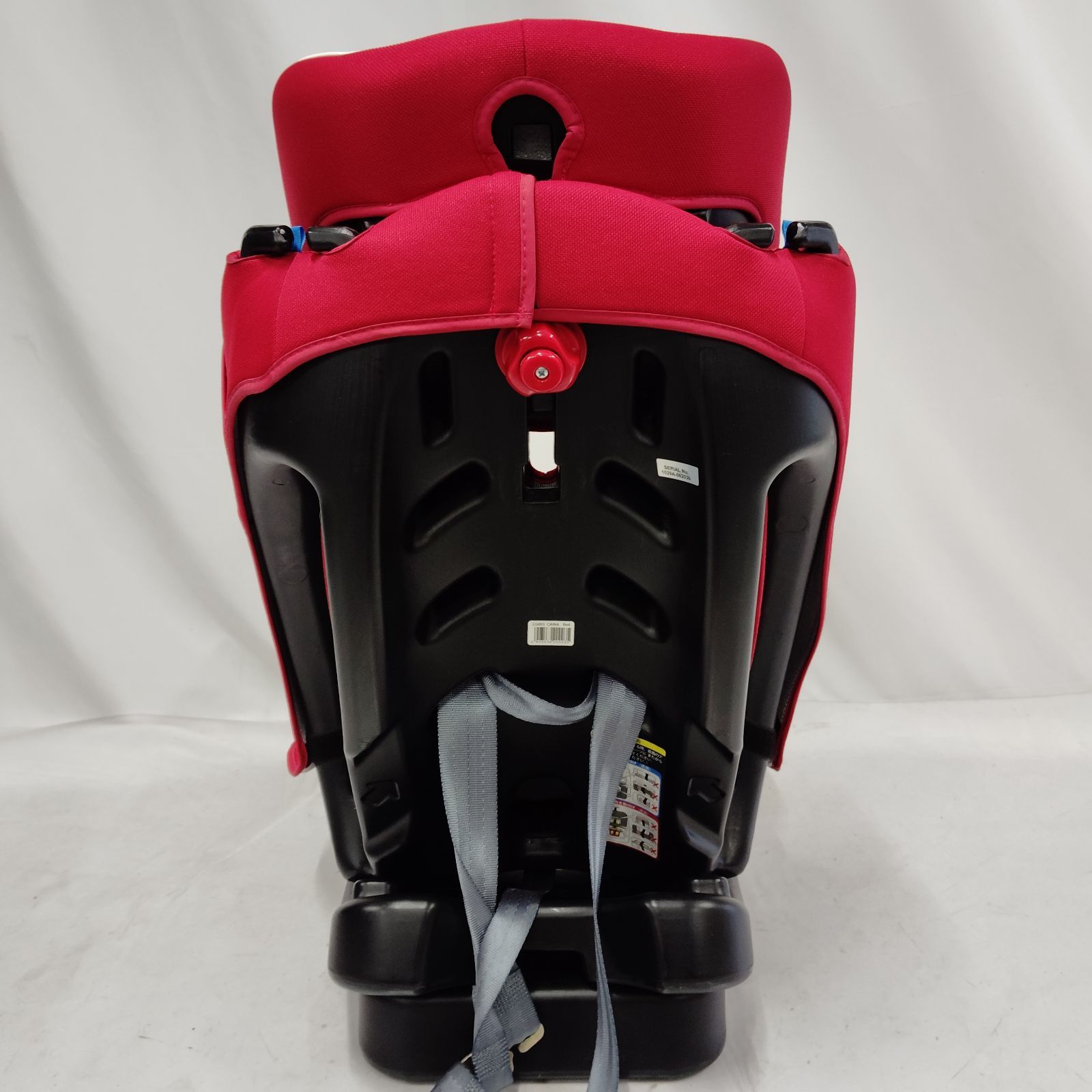 LEAMAN リーマン チャイルド ジュニアシート カイナ 赤 黒 レッド ブラック