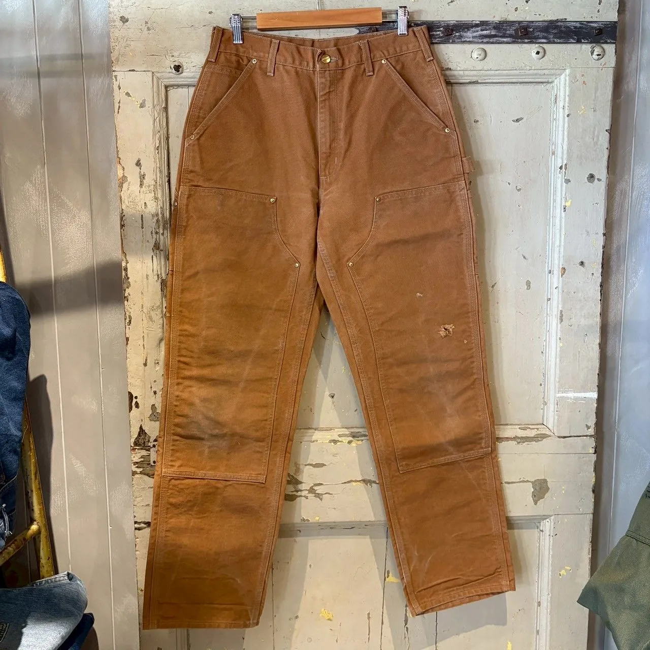2025年最新】古着 パンツ USA製 Carhartt カーハート ブラウン