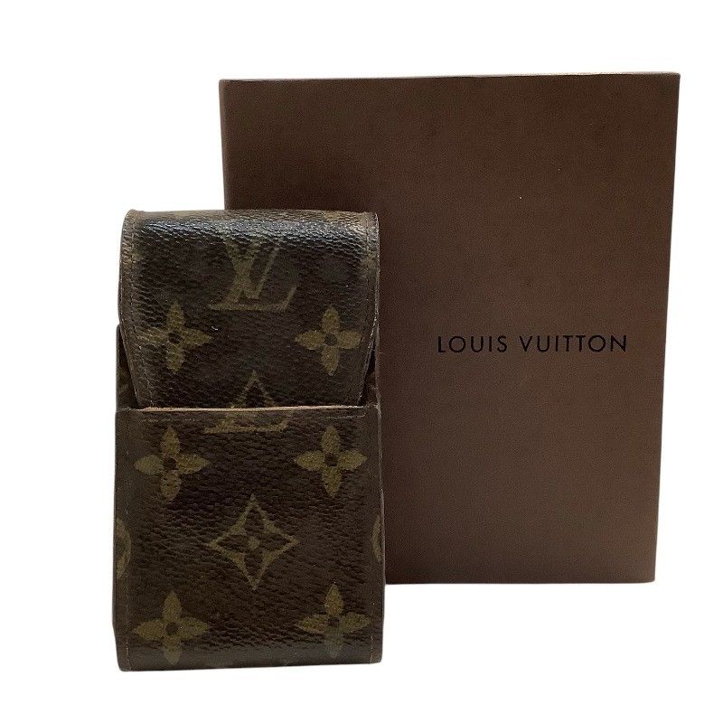 ルイ・ヴィトン（LOUISVUITTON）エトゥイ・シガレット シガレットケース タバコケース M63024 モノグラム  CT0015【中古】KB-9114 - 最高級＆最安値