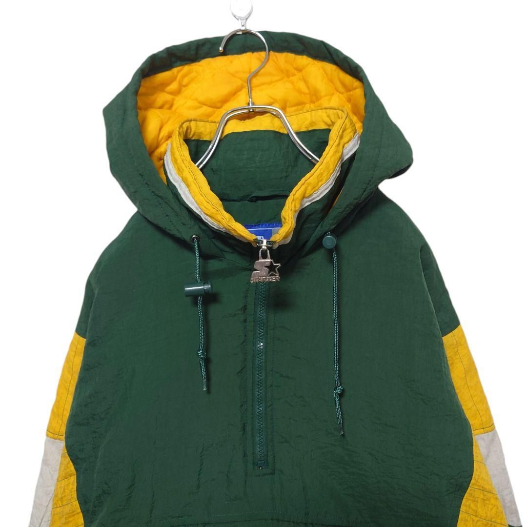 STARTER】PACKERS 中綿入り アノラックパーカー A-2409 - メルカリ