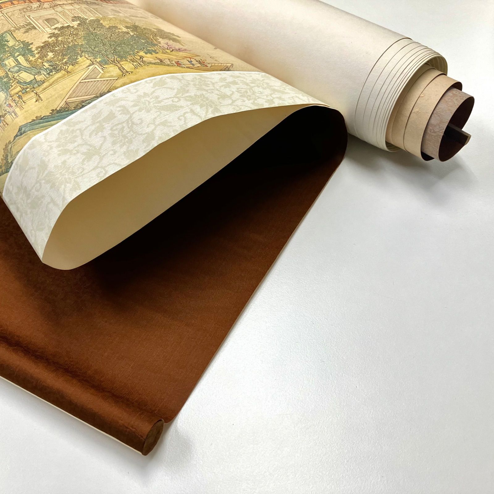 ☆ながめて楽しい絵巻物 ○清院本清明上河図【複製・縮小版】○中国