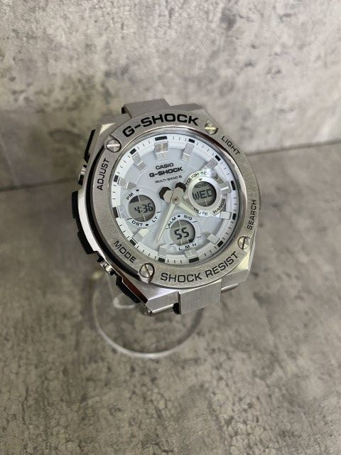 G-SHOCK ｼﾞｰｼｮｯｸ 時計 G-STEEL ﾀﾌｿｰﾗｰ TOUGH SOLAR ｸﾛﾉｸﾞﾗﾌ ﾃﾞｼﾞﾀﾙ ｱﾅﾛｸﾞ ｼﾙﾊﾞｰ 33903190