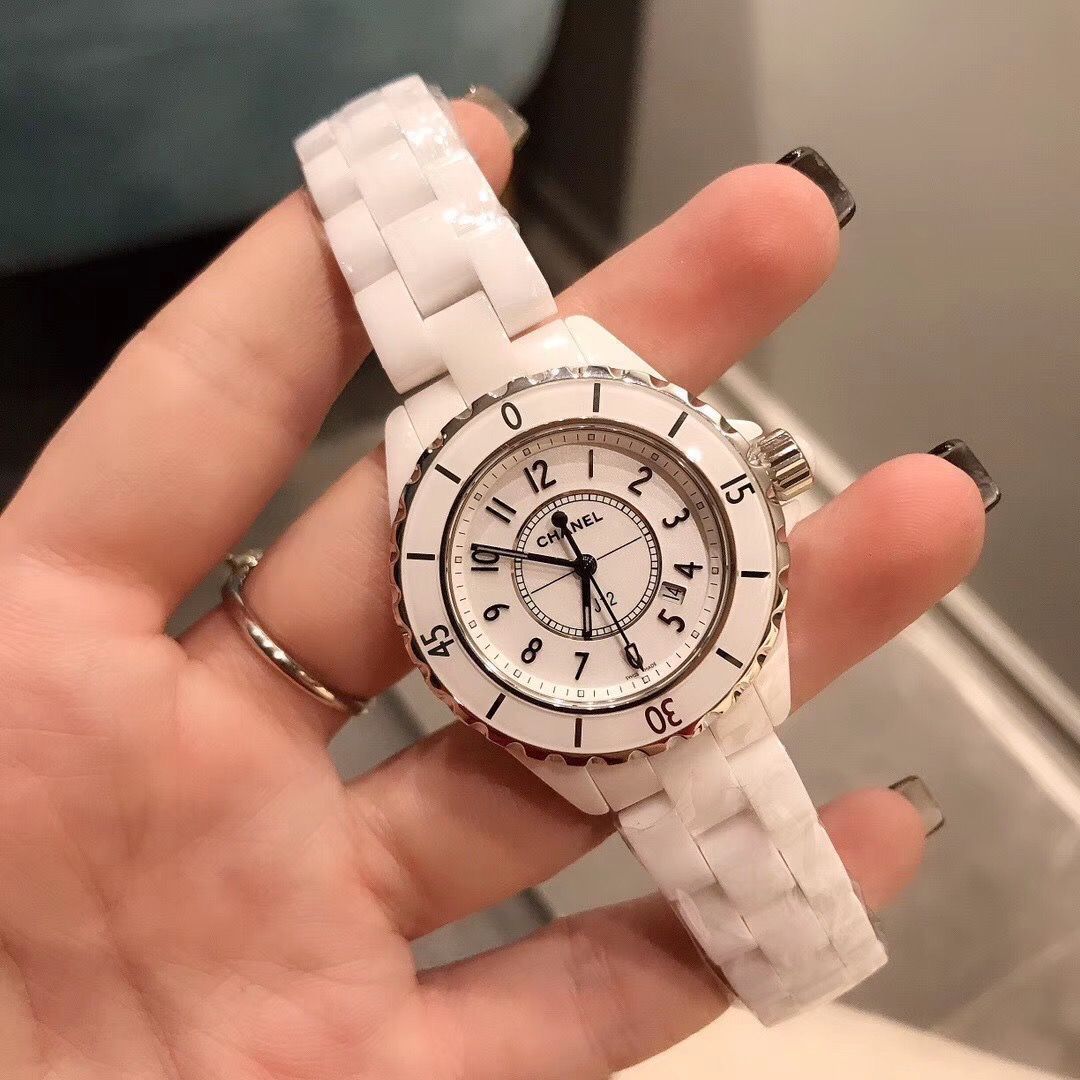 専用　CHANEL シャネル J12 自動巻 ホワイトセラミック シャネル J12 ホワイトセラミック H0970 USED_10272 | 時計専門