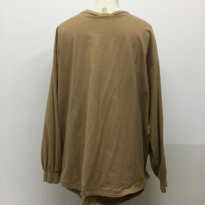 REMI RELIEF レミ レリーフ カットソー 長袖 REMI RELIEF 変形マスクエステル切替ロンT