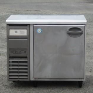 2016年製 フクシマガリレイ 1ドア 冷凍 コールドテーブル YRC-091FM2 W90D60H80cm 100V 65kg 154L テーブル型 冷凍庫