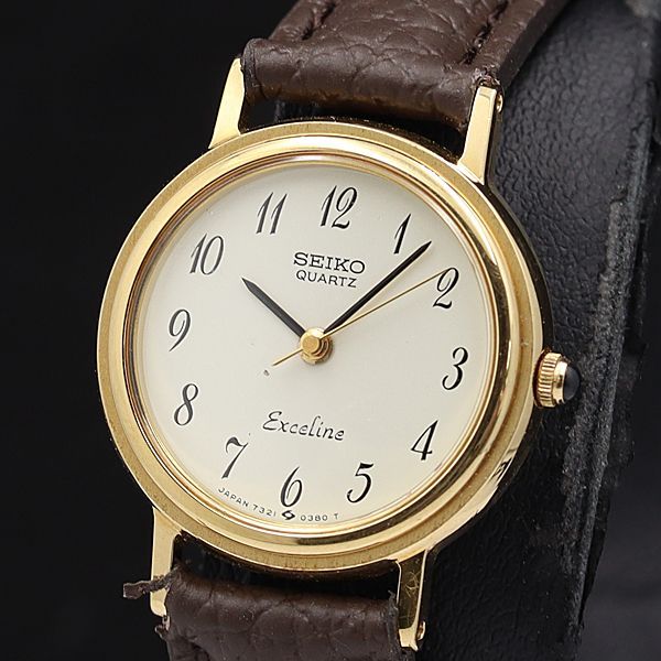 SEIKO - SEIKO セイコー 7321-5920 エクセリーヌ 14KT×SS