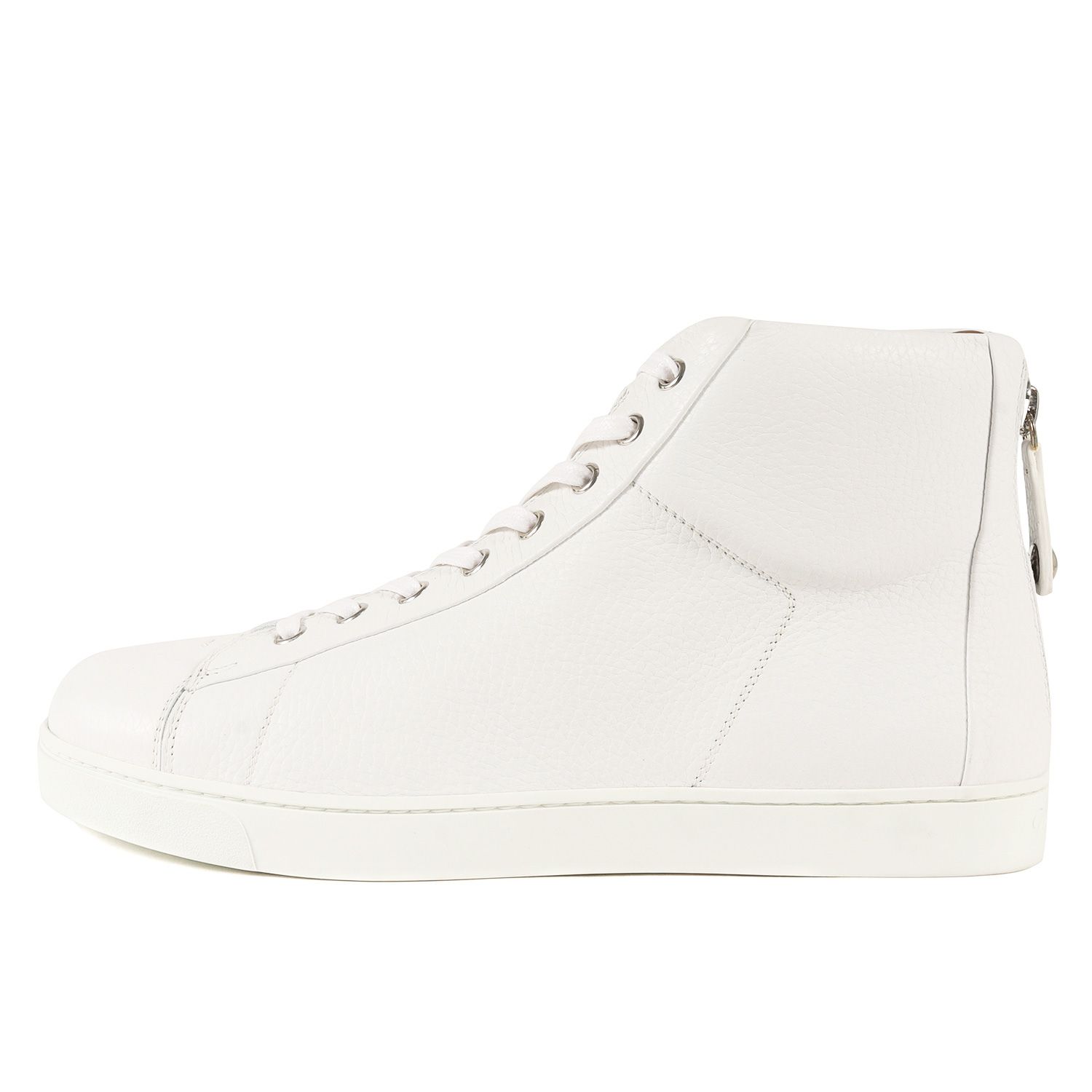 新品 Gianvito Rossi High-Top Sneakers S28240 ホワイト 白 40 ジャン 