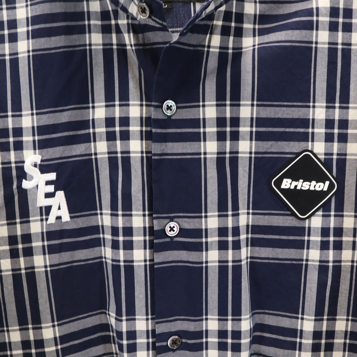いそ専用！！美品　エフシーレアルブリストル　ウィンダンシー　コラボ　半袖シャツ WIND AND SEA ウィンダンシー F.C.Real Bristol エフシーレアル
