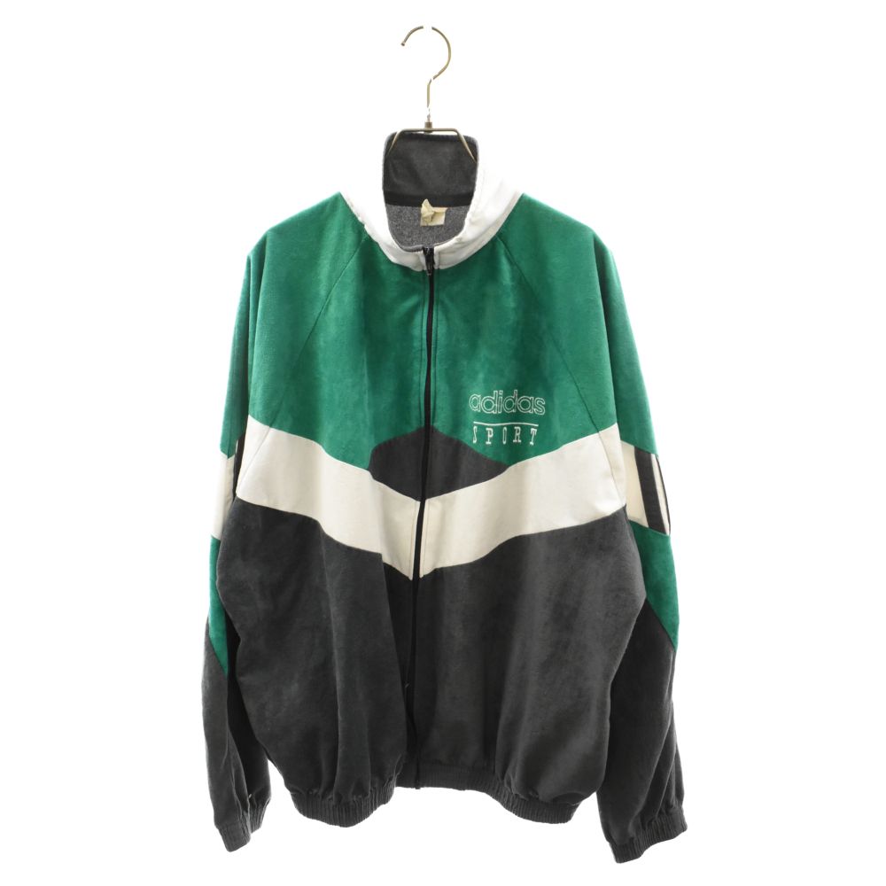 adidas (アディダス) Terindaタグ ジップアップ ベロア トラック