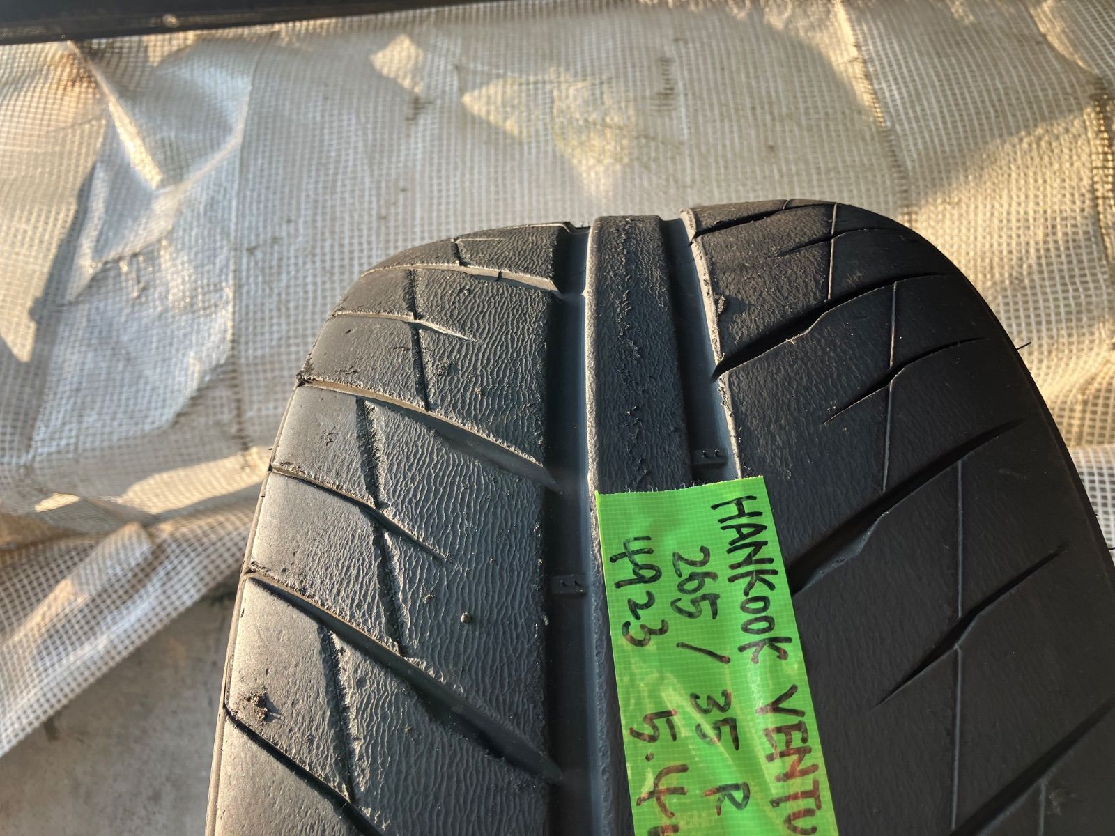 送料込み] 265/35R18 97W 2023年製 HANKOOK VENTUS RS4 ハンコック