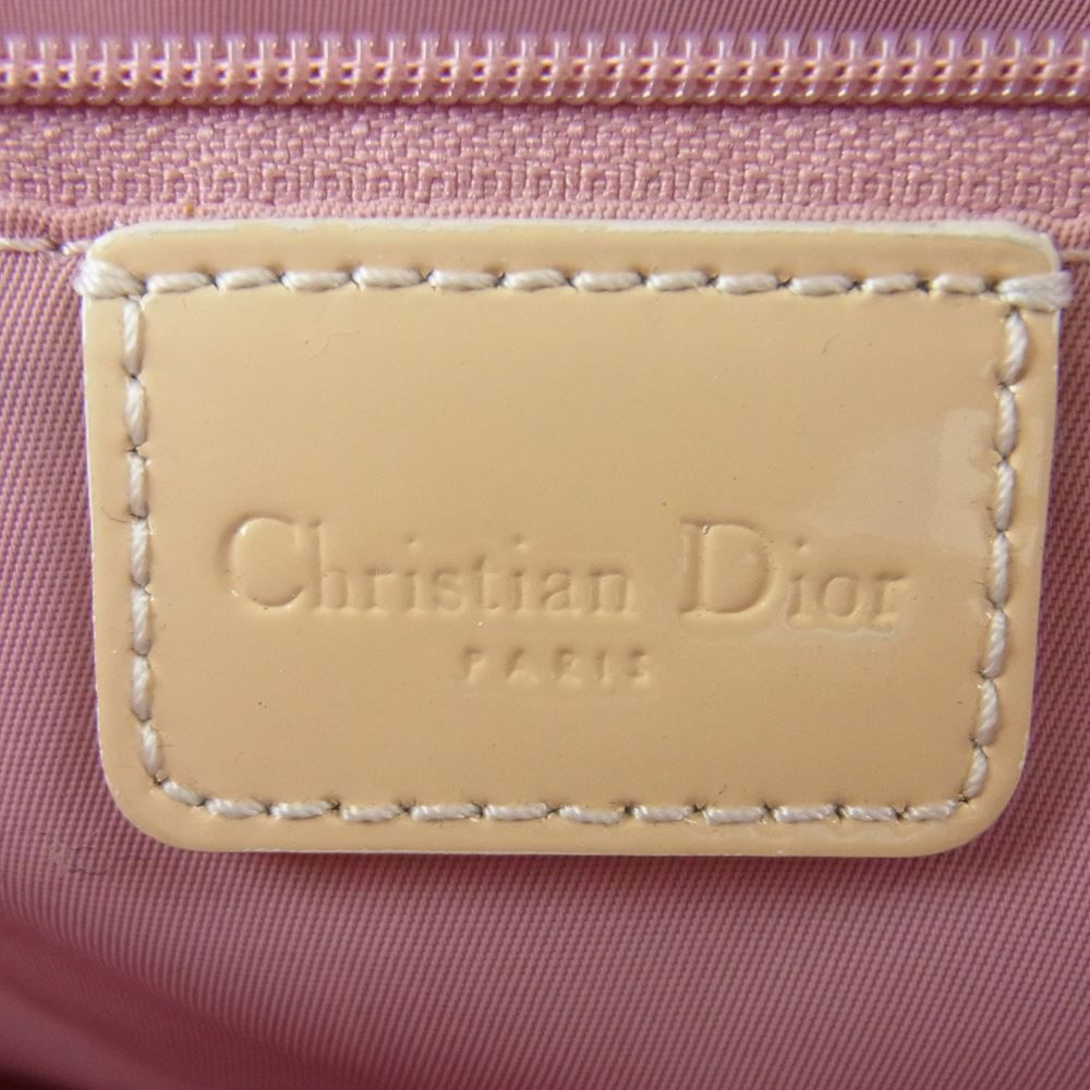 Dior ディオール トロッターロゴ ナンバリング No.2 エナメル パテント