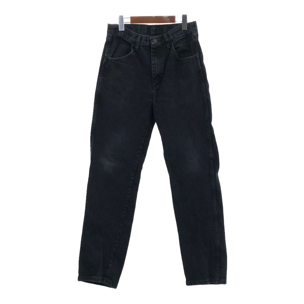 RUSTLER ラスラー デニムパンツ アメカジ ブラック (メンズ W30 L32) 中古 古着 Q4171